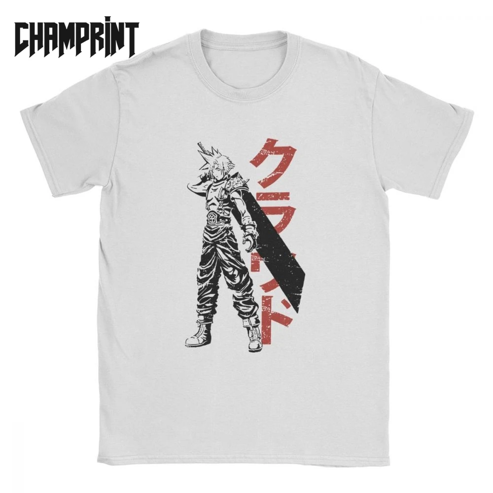 Mercenary Final Fantasy T-Shirts Men Cloud VII FF7 Video Game Strife Shinra Soldier 100% Cotton Tee Short Sleeve T Shirt 4XL 5XL
Mercenary Final Fantasy T-Shirts Men Cloud VII FF7 Video Game Strife Shinra Soldier 100% Cotton Tee Short Sleeve T Shirt 4XL 5XL