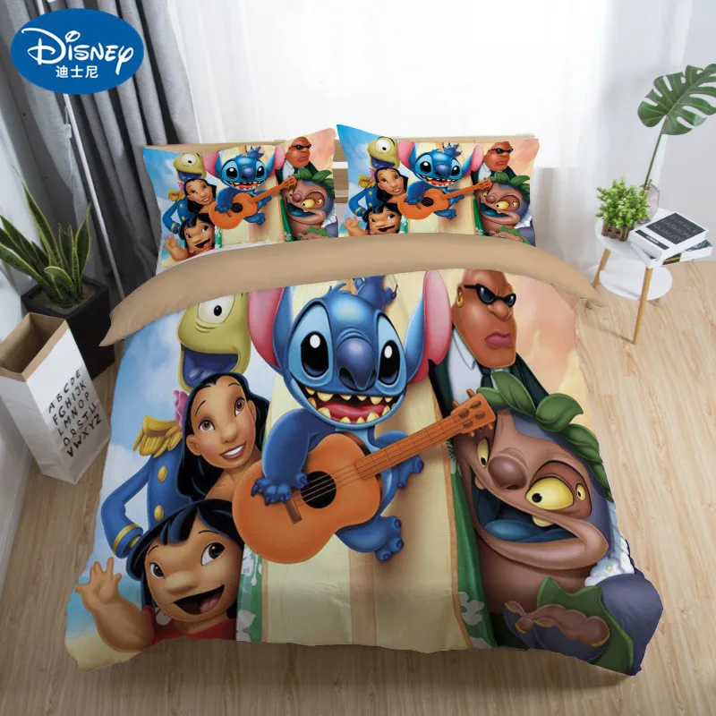 2019 New Cute Stitch Bedding Set Home textile Cartoon Single Twin Full Queen King Size Bedclothes Children's Boy Girl Bedroom
2019 New Cute Stitch Bedding Set Home textile Cartoon Single Twin Full Queen King Size Bedclothes Children's Boy Girl Bedroom