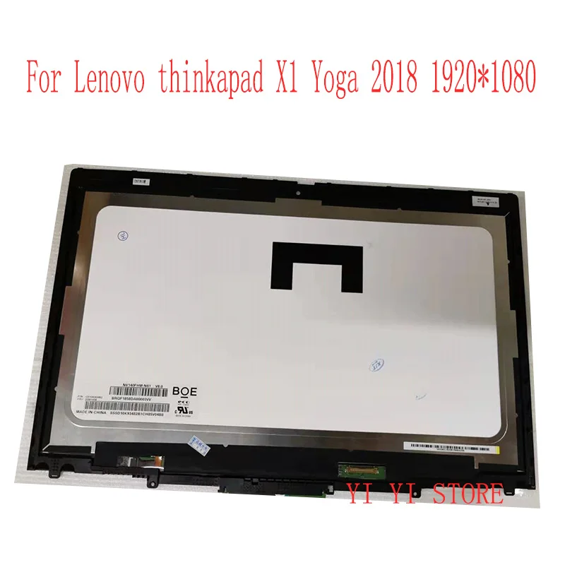 14-дюймовый сенсорный ЖК-экран в сборе для Lenovo thinkpad x1 Yoga 3rd Gen FHD WQHD FRU 00NY445 (20LD,20LE,20LF,20LG)
14-дюймовый сенсорный ЖК-экран в сборе для Lenovo thinkpad x1 Yoga 3rd Gen FHD WQHD FRU 00NY445 (20LD,20LE,20LF,20LG)
