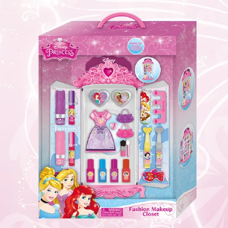 Disney princess kids makeup wardrobe makeup combination birthday gift play house toy girl child makeup dress stage girls toys
Disney princess kids makeup wardrobe makeup combination birthday gift play house toy girl child makeup dress stage girls toys