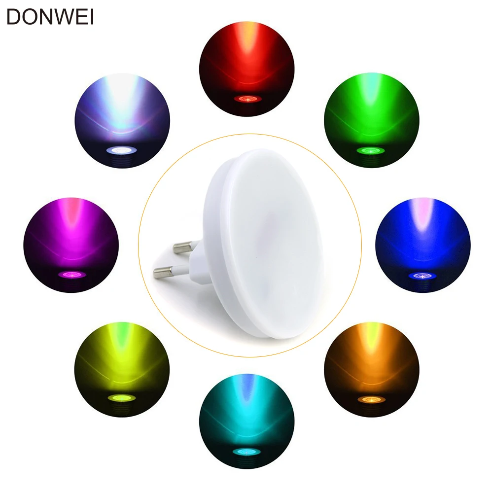 Colorful EU Plugs LED Night Light Novelty Bed Lamp For Baby Bedroom Corridor Living Room Romantic Gift Colorful Lights
Colorful EU Plugs LED Night Light Novelty Bed Lamp For Baby Bedroom Corridor Living Room Romantic Gift Colorful Lights