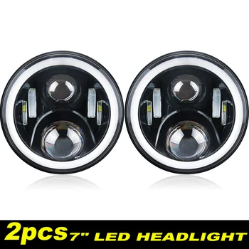 2 PCS LED 7inch Headlight Ultranthin for Hi/Low Beam for Lada 4x4 urban Niva Turn Signal DRL for Jeep Wrangler Off Road
2 PCS LED 7inch Headlight Ultranthin for Hi/Low Beam for Lada 4x4 urban Niva Turn Signal DRL for Jeep Wrangler Off Road