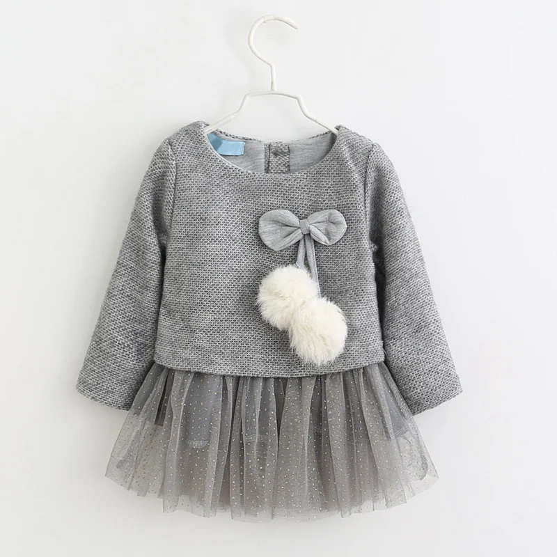 Baby Girls Clothes Cotton Cute Bow-knot Solid Baby Girls O-Neck Long Sleeves Bow-knot Dress high quality
Baby Girls Clothes Cotton Cute Bow-knot Solid Baby Girls O-Neck Long Sleeves Bow-knot Dress high quality