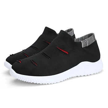 2019 Men Sock Sport sneaker Men's Shoes Fly Knit New Hollow Lazy Shoes running Masculino Shoes Zapatos Hombre Sapatos Size 39-44
2019 Men Sock Sport sneaker Men's Shoes Fly Knit New Hollow Lazy Shoes running Masculino Shoes Zapatos Hombre Sapatos Size 39-44