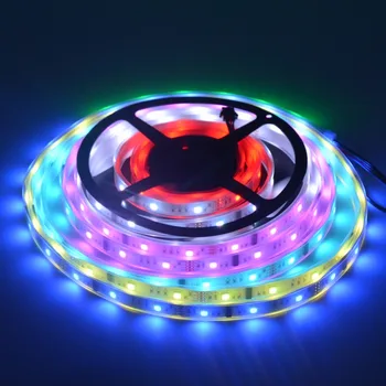 100M LPD6803 30leds/m 150LEDs Led Strip 5050 RGB Dream Magic Color 1 IC drives 3 pixel IP67 Waterproof DC12V High-quality
100M LPD6803 30leds/m 150LEDs Led Strip 5050 RGB Dream Magic Color 1 IC drives 3 pixel IP67 Waterproof DC12V High-quality