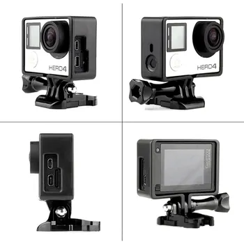 External Microphone Mic + Adapter + Standard Frame Kit Fit For GoPro Hero 4 3+ 3
External Microphone Mic + Adapter + Standard Frame Kit Fit For GoPro Hero 4 3+ 3