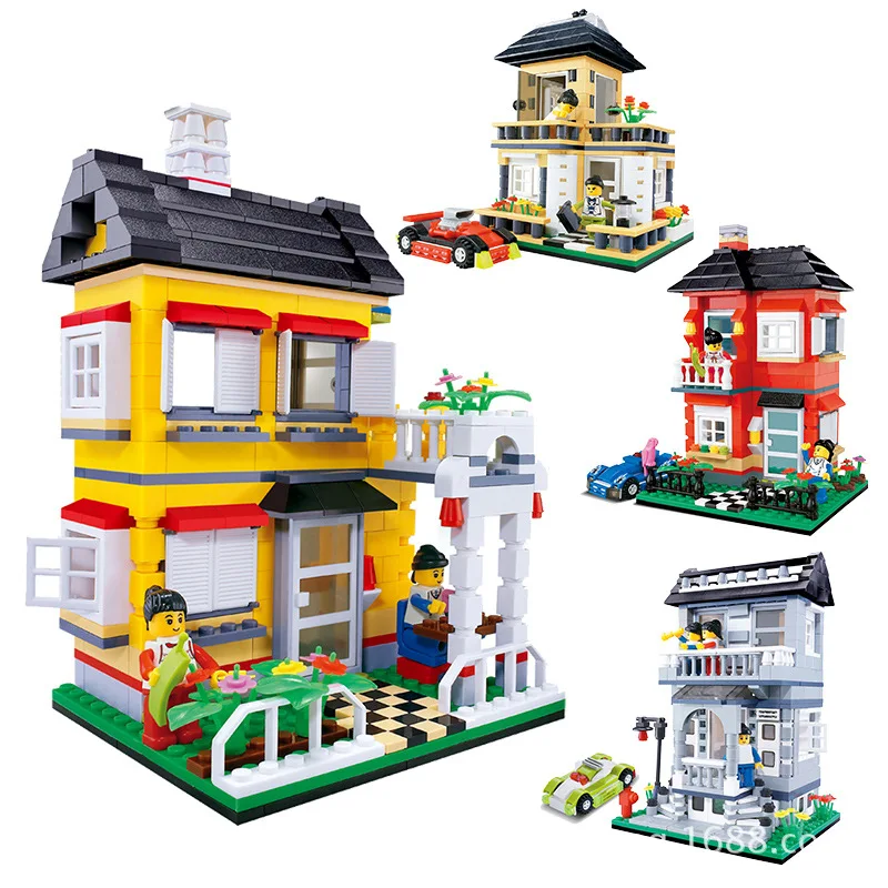 Small Size Diy Building Blocks Villa Series Village House Figures and Car Compatible with Legoingly Toys for Children Kids Gift
Small Size Diy Building Blocks Villa Series Village House Figures and Car Compatible with Legoingly Toys for Children Kids Gift