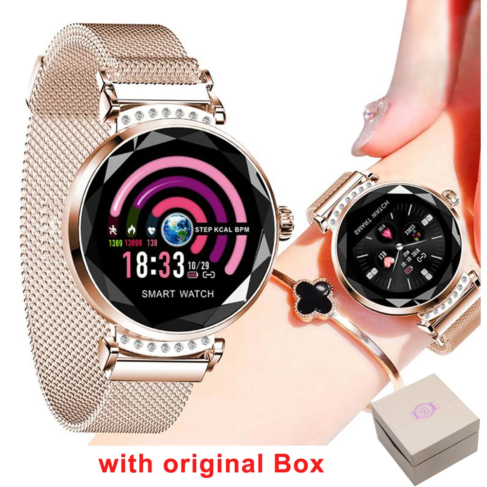 H2 Smart Watch Women Newest Fashion 3D Diamond Glass Heart Rate Blood Pressure Smart Watch Men Fashion
H2 Smart Watch Women Newest Fashion 3D Diamond Glass Heart Rate Blood Pressure Smart Watch Men Fashion