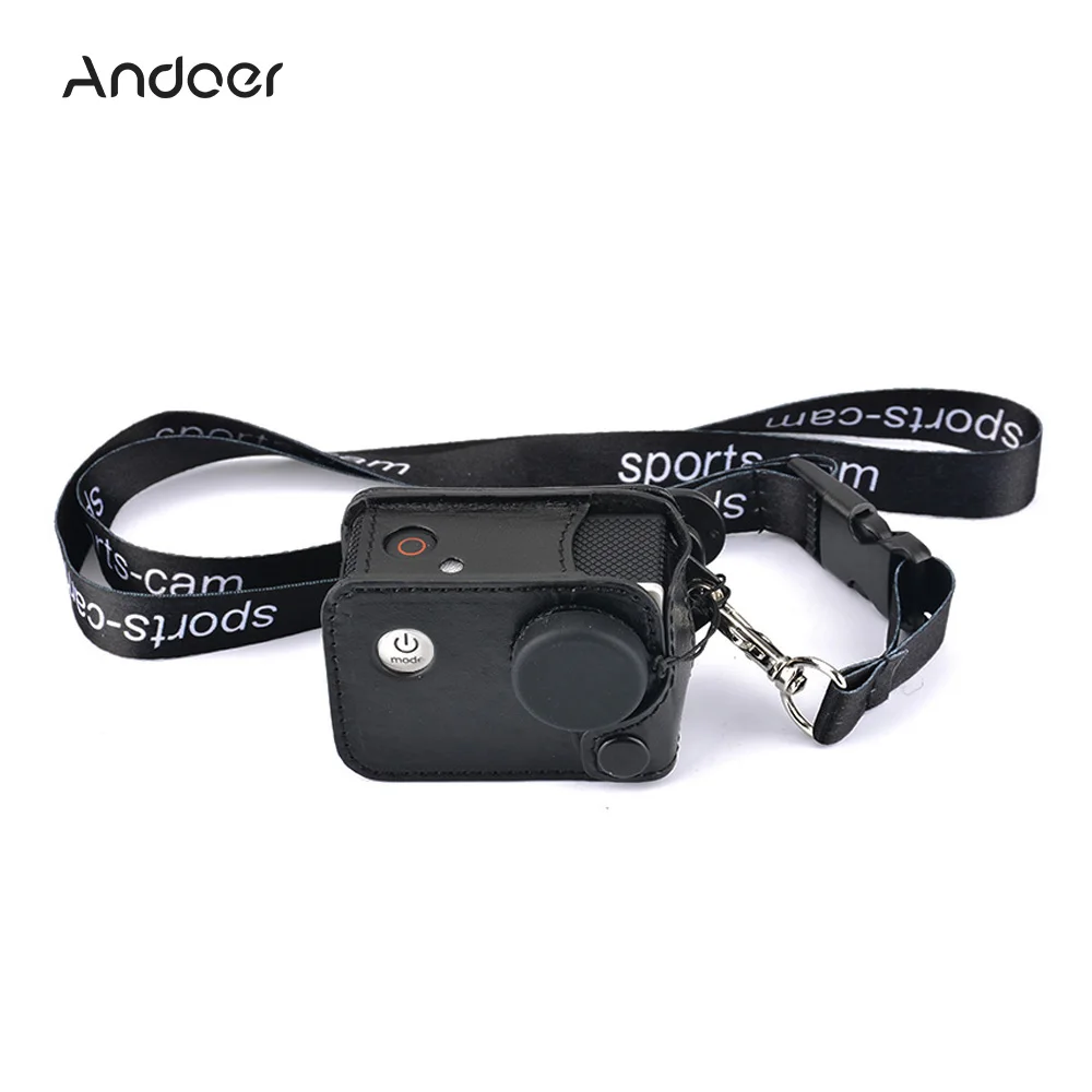 Andoer Multifunctional Clip-on Camera Case Carrying Camera Bag w/ Neck Lanyard Lens Cap for SJCAM SJ4000 SJ5000 Action Cameras
Andoer Multifunctional Clip-on Camera Case Carrying Camera Bag w/ Neck Lanyard Lens Cap for SJCAM SJ4000 SJ5000 Action Cameras