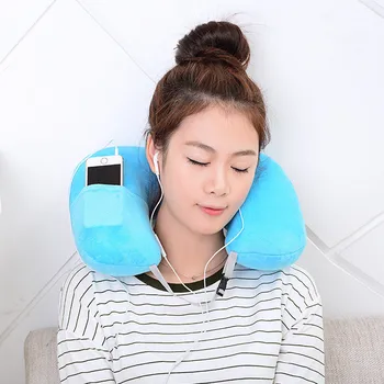 2020 New U-Shape Inflatable Pillow Airplane Neck Travel Pillow Travel Accessories Comfortable Pillows for Sleep Home Textile LST
2020 New U-Shape Inflatable Pillow Airplane Neck Travel Pillow Travel Accessories Comfortable Pillows for Sleep Home Textile LST