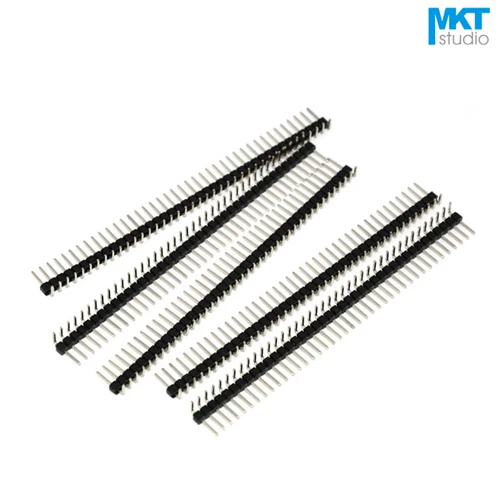 100Pcs Right Angle Bend 2.54mm Pitch 1x40P Single Row PTH Male Pin Header Strip For Arduino
100Pcs Right Angle Bend 2.54mm Pitch 1x40P Single Row PTH Male Pin Header Strip For Arduino