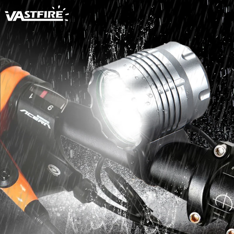 

Waterproof Bike Light 8000Lm 5x XML T6 LED Front Bicycle Light Cycling Lamp Headlight 3-Mode Head Light Only Lamp No Battery