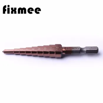 1pc HSS Co M35 4-12mm Straight Slot Hex Handle Step Drill Bit Straight Flute Hole Cutter Cone Saw Stepped Drill Power Tools
1pc HSS Co M35 4-12mm Straight Slot Hex Handle Step Drill Bit Straight Flute Hole Cutter Cone Saw Stepped Drill Power Tools