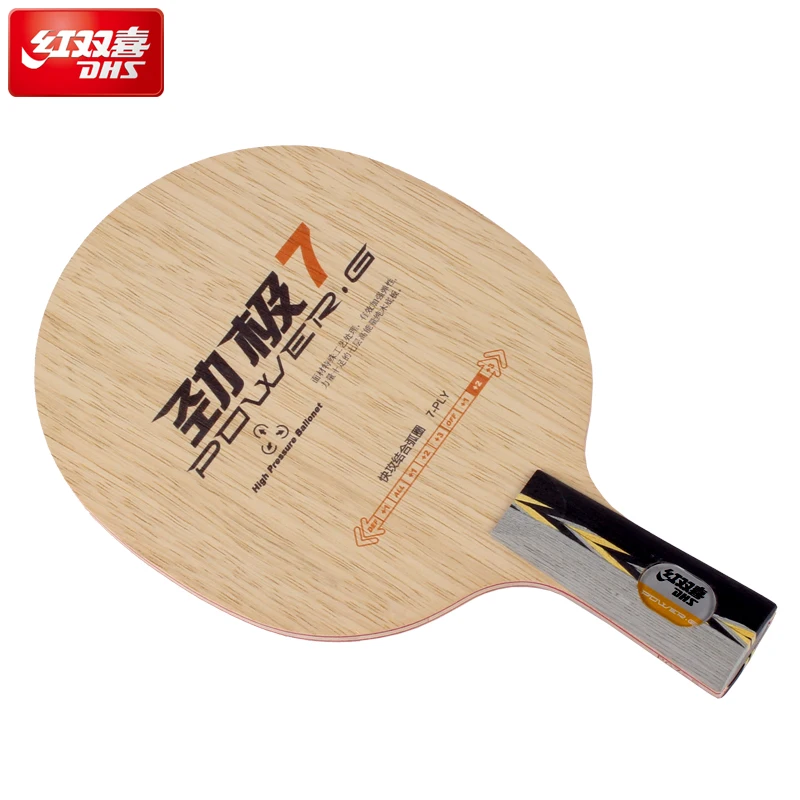 Original DHS Power.G7 PG7 table tennis blade ping pong racket fast attack with loop MA LONG series
Original DHS Power.G7 PG7 table tennis blade ping pong racket fast attack with loop MA LONG series