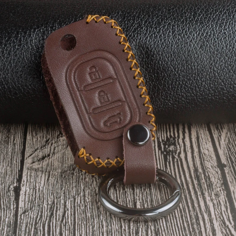 Leather Car Key Cover FOB Case for LADA Vesta for Renault Fluence Clio Scenic Megane Duster Sandero Captur Flip Remote Key Case
Leather Car Key Cover FOB Case for LADA Vesta for Renault Fluence Clio Scenic Megane Duster Sandero Captur Flip Remote Key Case