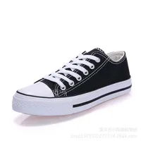 Canvas Shoes Fashion Solid Color Women Vulcanized Shoes Lace-up Casual White Couple Shoes Woman Sneakers Zapatos Tenis Feminino image