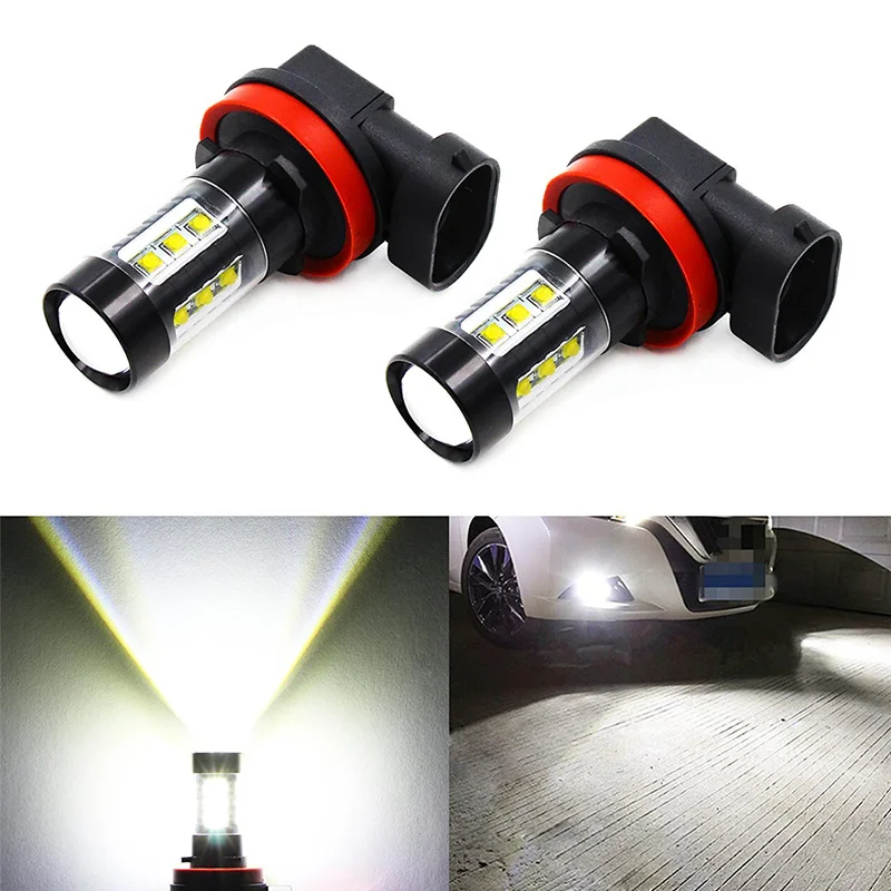 2PCS 12V H11 LED H8 H10 9005 Hb3 9006 Hb4 Fog Lights Bulb 6000K Flood 16 SMD Car Fog Lamp Auto Light Bulbs
2PCS 12V H11 LED H8 H10 9005 Hb3 9006 Hb4 Fog Lights Bulb 6000K Flood 16 SMD Car Fog Lamp Auto Light Bulbs