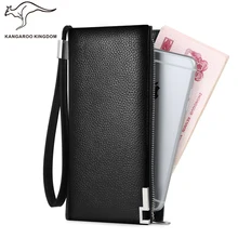 Kangaroo Kingdom Luxury Genuine Leather Men Wallet Long Business Male Brand Clutch Purse
Kangaroo Kingdom Luxury Genuine Leather Men Wallet Long Business Male Brand Clutch Purse