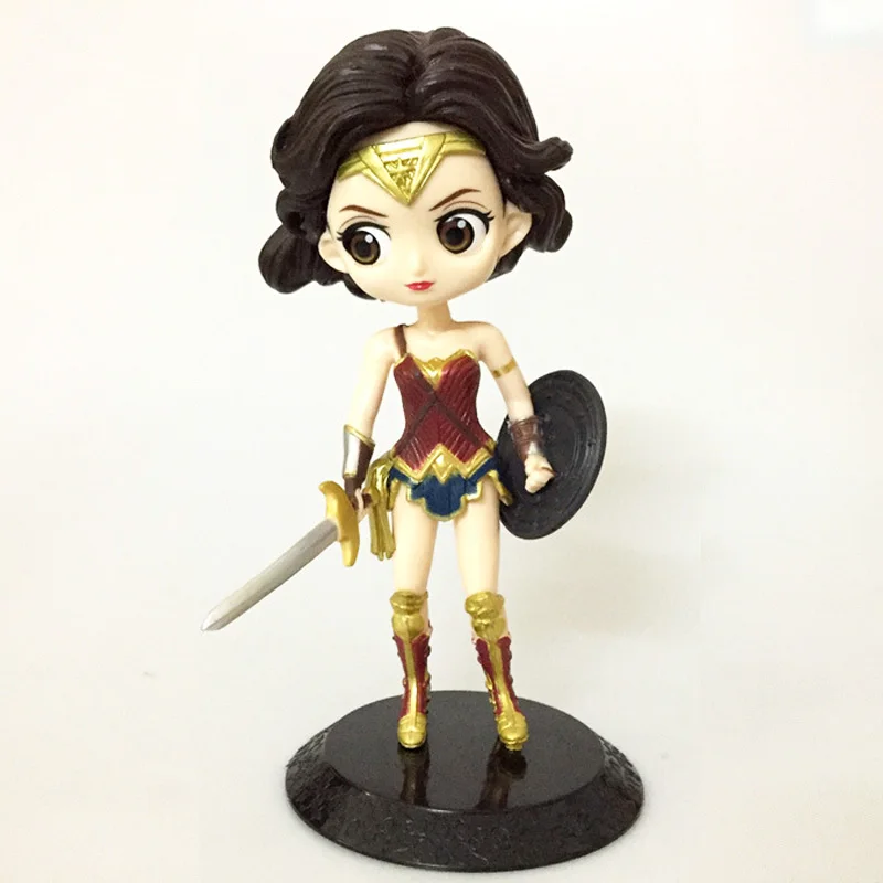 Wholesale 10pcs/lot 14 Cute Princess Doll wonder woman model toys Q Posket Collection doll Cake decoration gifts for girls
Wholesale 10pcs/lot 14 Cute Princess Doll wonder woman model toys Q Posket Collection doll Cake decoration gifts for girls