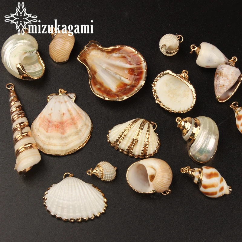10pcs/lot Natural Shell Pendant Conch Shell Charms Pendant Natural At Random For DIY Jewelry Necklaces Making Accessories
10pcs/lot Natural Shell Pendant Conch Shell Charms Pendant Natural At Random For DIY Jewelry Necklaces Making Accessories