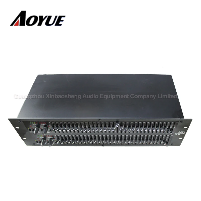 Digital 2 channels with 31 bands professional graphic audio equalizer XBS-231
Digital 2 channels with 31 bands professional graphic audio equalizer XBS-231