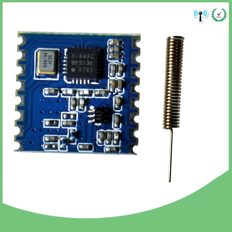 433MHz Wireless Module FSK Wireless Spread Spectrum Transceiver receiver rf shield IOT and 1pcs 433MHz antenna
433MHz Wireless Module FSK Wireless Spread Spectrum Transceiver receiver rf shield IOT and 1pcs 433MHz antenna