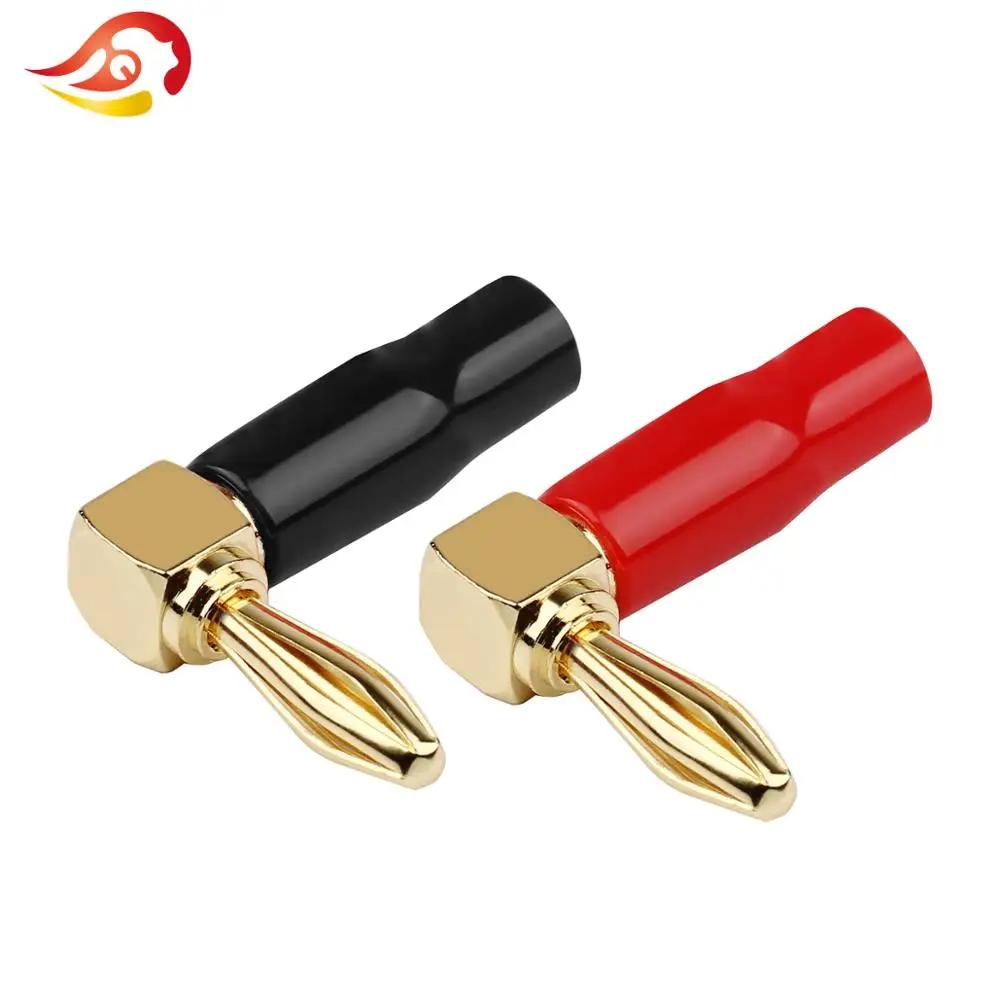 QYFANG Audio Speaker Screw Banana Gold Plated Bend 90 Degree Plug Connector 6mm Wire Hole Jack Adapter Factory Online Wholesale
QYFANG Audio Speaker Screw Banana Gold Plated Bend 90 Degree Plug Connector 6mm Wire Hole Jack Adapter Factory Online Wholesale
