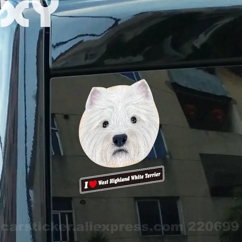 West Highland White Terrier Vinyl Decal Car Sticker Truck Car Window Bumper Sticker
West Highland White Terrier Vinyl Decal Car Sticker Truck Car Window Bumper Sticker