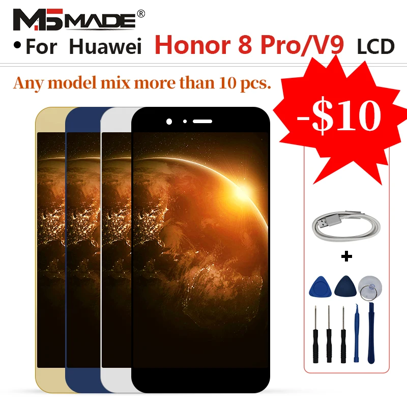 5.7" For HUAWEI Honor 8 Pro LCD Honor V9 DUK-L09 DUK-AL20 LCD Display Touch Screen Digitizer Assembly For Honor 8 Pro Display
5.7" For HUAWEI Honor 8 Pro LCD Honor V9 DUK-L09 DUK-AL20 LCD Display Touch Screen Digitizer Assembly For Honor 8 Pro Display