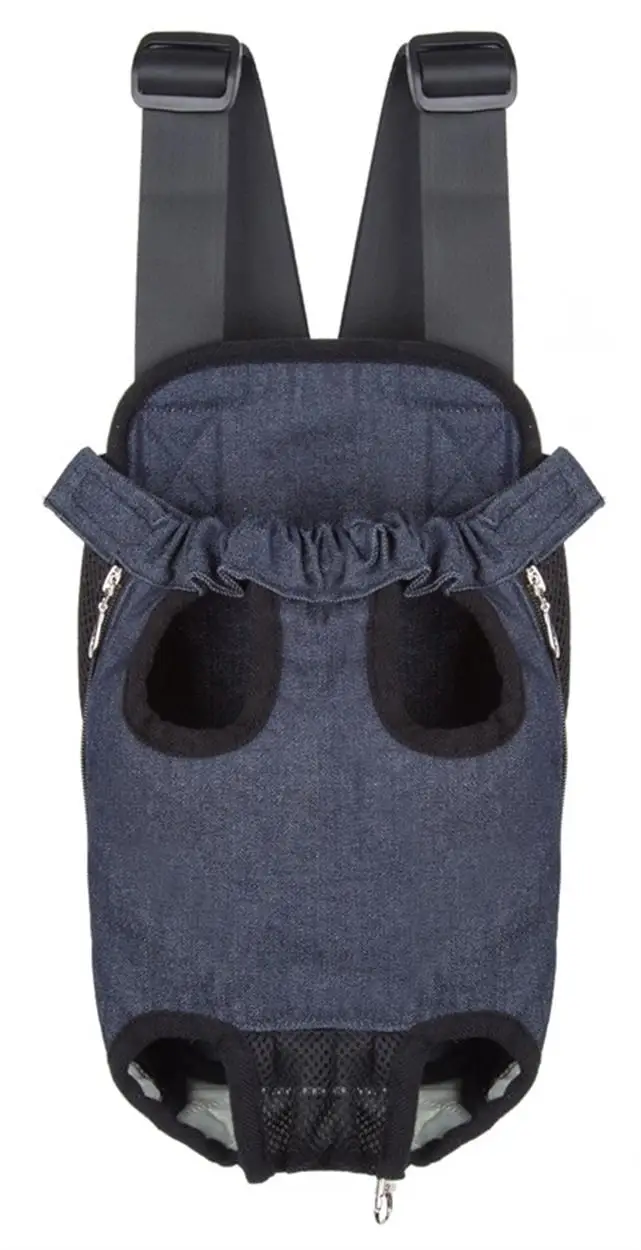 Denim Legs Out Front Dog Carrier, Hands-Free Adjustable Pet Backpack Carrier, Wide Straps Shoulder Pads Drop Shipping
Denim Legs Out Front Dog Carrier, Hands-Free Adjustable Pet Backpack Carrier, Wide Straps Shoulder Pads Drop Shipping