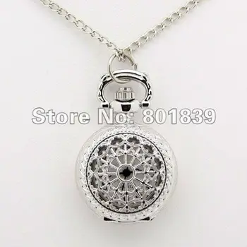 Mini Artistic Skeleton Silver Tone Necklace Quartz Ladies Pocket Watch Nice Gift Wholesale Price H162
Mini Artistic Skeleton Silver Tone Necklace Quartz Ladies Pocket Watch Nice Gift Wholesale Price H162
