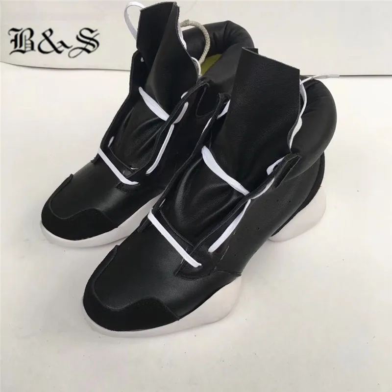 Black& Street Exclusive High Top model Luxury Causal genuine leather sneaker Boots Run Trainer genuine Leather Men Boot
Black& Street Exclusive High Top model Luxury Causal genuine leather sneaker Boots Run Trainer genuine Leather Men Boot