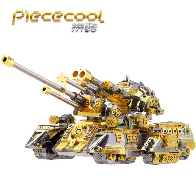 Piececool 3D Metal Puzzle Figure Toy SKYNET SPIDER SUPERHEAVY TANK Educational Puzzle 3D Models Gift Jigsaw Toys For Children
Piececool 3D Metal Puzzle Figure Toy SKYNET SPIDER SUPERHEAVY TANK Educational Puzzle 3D Models Gift Jigsaw Toys For Children