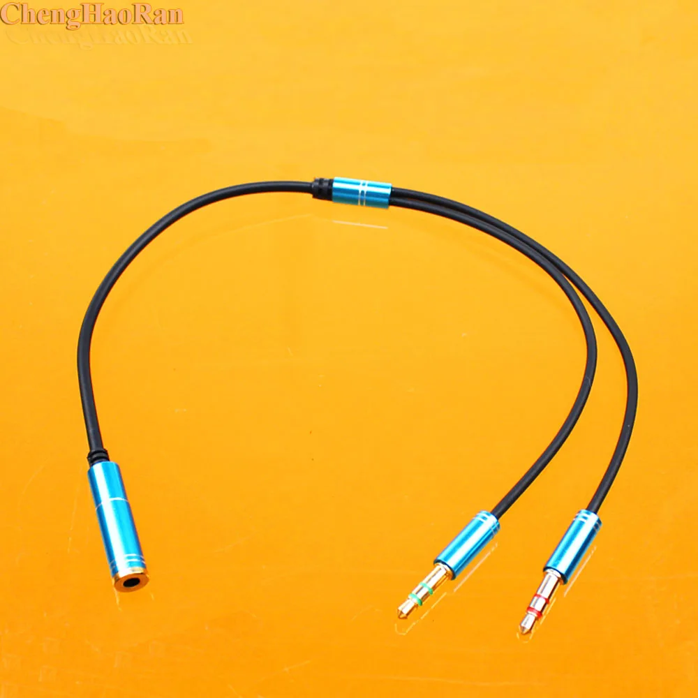 1pc Jack 3.5mm Mic + Headphone Splitter Cable 3.5 Aux Extension Cable 2 Male to 1 Female Cable for Computer Microphone Cellphone
1pc Jack 3.5mm Mic + Headphone Splitter Cable 3.5 Aux Extension Cable 2 Male to 1 Female Cable for Computer Microphone Cellphone