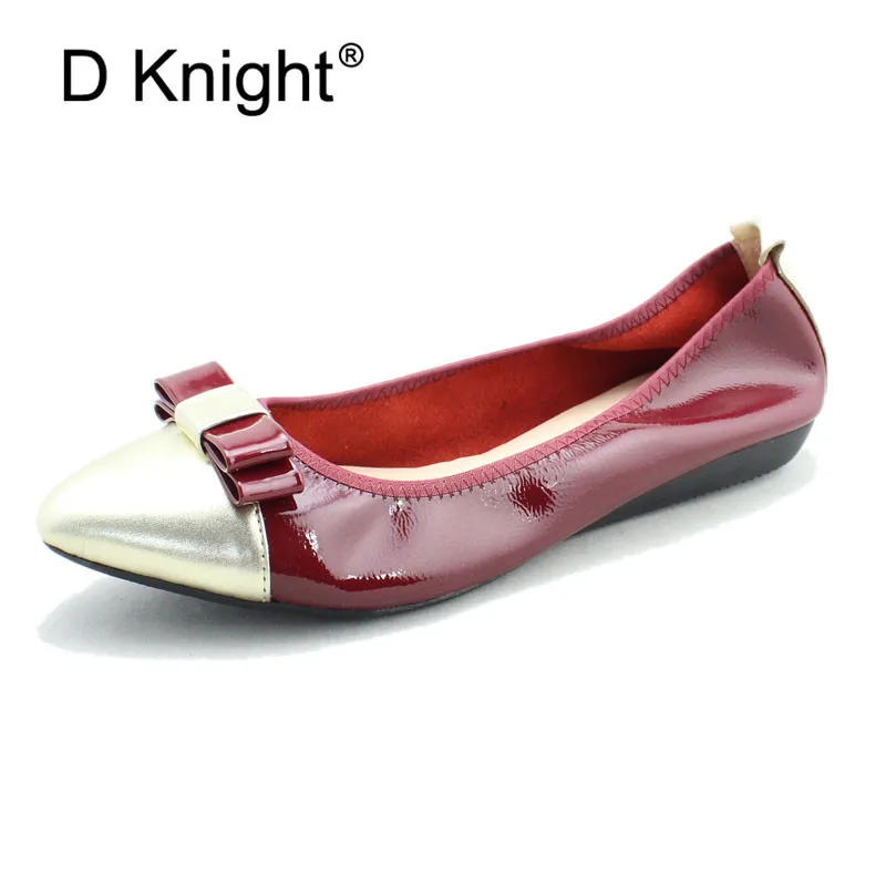 2018 Spring Autumn Shoes Woman Patent Cow Leather Flats Women Slip On Bowtie Women's Loafers Female Moccasins Shoe Large Size 42
2018 Spring Autumn Shoes Woman Patent Cow Leather Flats Women Slip On Bowtie Women's Loafers Female Moccasins Shoe Large Size 42