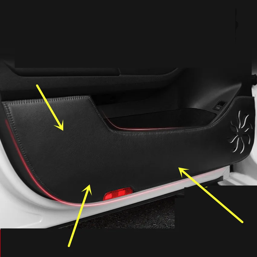 4PCS /SET Leather Black Brown Interior Doors Panel Anti-Kick Pad For Suzuki Swift AB328
4PCS /SET Leather Black Brown Interior Doors Panel Anti-Kick Pad For Suzuki Swift AB328