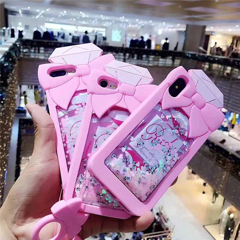 For Apple iPhone XS Max 3D Cute Candy Perfume Bottle Soft Silicon Bling Dynamic Liquid Quicksand Case for iPhone XR 6S 7 8 Plus
For Apple iPhone XS Max 3D Cute Candy Perfume Bottle Soft Silicon Bling Dynamic Liquid Quicksand Case for iPhone XR 6S 7 8 Plus