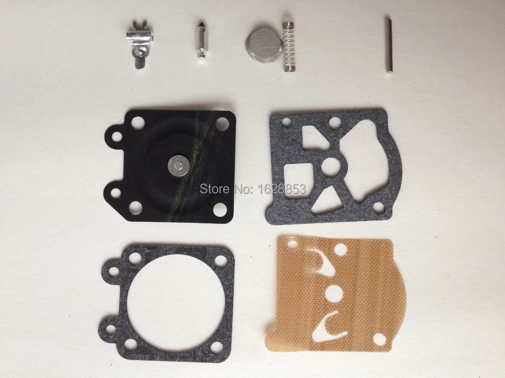 Chainsaw 4500 5200 5800 carburetor diaphragm gasket repair kit for Chinese Chainsaw 38/45/52/58 carb.rebuild kit
Chainsaw 4500 5200 5800 carburetor diaphragm gasket repair kit for Chinese Chainsaw 38/45/52/58 carb.rebuild kit