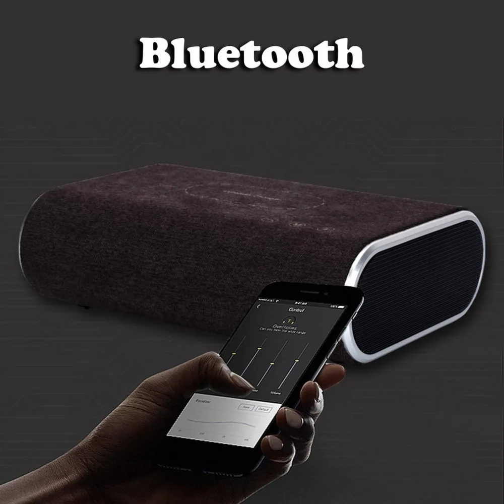Smart Wireless Charger Bluetooth Speaker Stereo Music Player Portable Travel Quick Charging Adapter For Mobile Phones