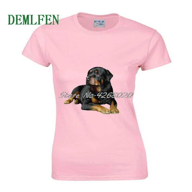 Hot Sell Rottweiler Dog Fashion T-shirt Women Short Sleeve O-neck Cotton T Shirt Girl Unisex Tees Tops Hip Hop Streetwear
Hot Sell Rottweiler Dog Fashion T-shirt Women Short Sleeve O-neck Cotton T Shirt Girl Unisex Tees Tops Hip Hop Streetwear