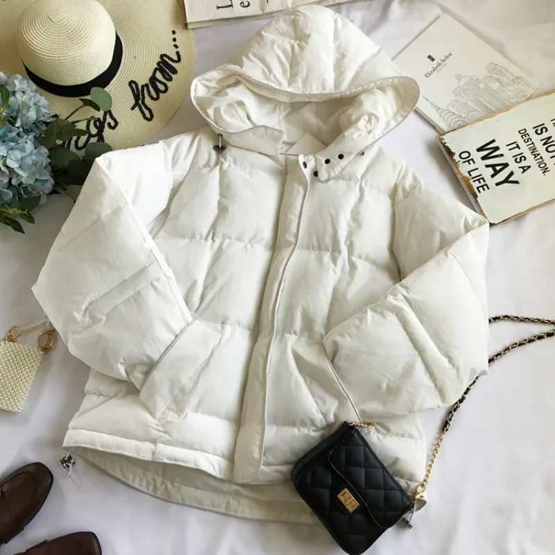 Winter Jacket Women Abrigos Mujer Invierno 2019 Korean Thick Warm Loose Elegant Ladies Coats Short Hiver Jacket Hat Hood LW501
Winter Jacket Women Abrigos Mujer Invierno 2019 Korean Thick Warm Loose Elegant Ladies Coats Short Hiver Jacket Hat Hood LW501