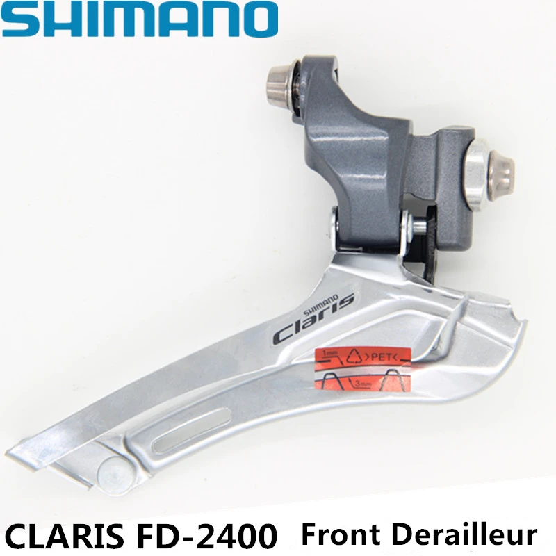 Shimano Claris FD-2400 Front derailleur Road Bike 2*8S Bicycle Front derailleurs 16S Braze on/ Clamp 31.8mm 34.9mm FD 2400
Shimano Claris FD-2400 Front derailleur Road Bike 2*8S Bicycle Front derailleurs 16S Braze on/ Clamp 31.8mm 34.9mm FD 2400