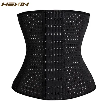 HEXIN 6 Rows Hook Steel Bone Body Shaper Waist Cincher Control Corset Slimming Belt Tummy Fat Burner Girdle Waist Trainer
HEXIN 6 Rows Hook Steel Bone Body Shaper Waist Cincher Control Corset Slimming Belt Tummy Fat Burner Girdle Waist Trainer