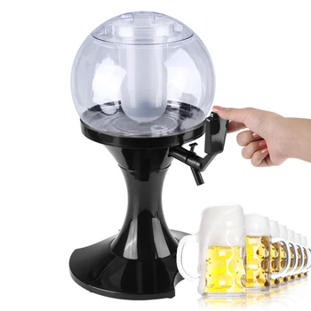 

3.5L Beer Dispenser Machine Globe Beverage Liquor Soda Alcohol Wine Drink Bottle Dispenser Party Barware Bar Accessories Tool