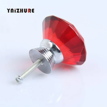 DIY Home Decoration 40mm 10pcs Ruby Diamond K9 crystal quality Dresser drawer handles cabinet door knob
DIY Home Decoration 40mm 10pcs Ruby Diamond K9 crystal quality Dresser drawer handles cabinet door knob