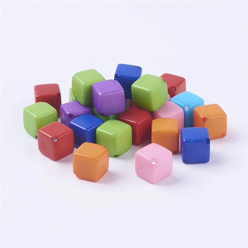 500g Colorful Handmade Mixed Color Cube Shape Acrylic Beads Loose Spacer Beads for Jewelry Making 8x8x8mm Hole: 1mm
500g Colorful Handmade Mixed Color Cube Shape Acrylic Beads Loose Spacer Beads for Jewelry Making 8x8x8mm Hole: 1mm