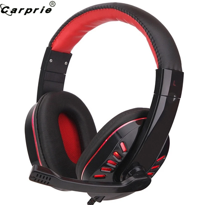 CARPRIE Headphones Wired Gaming Headphone Stereo Earphones with Mic for PS4/for XBOX /for ONE Gamer PC Laptop Phone 90107
CARPRIE Headphones Wired Gaming Headphone Stereo Earphones with Mic for PS4/for XBOX /for ONE Gamer PC Laptop Phone 90107