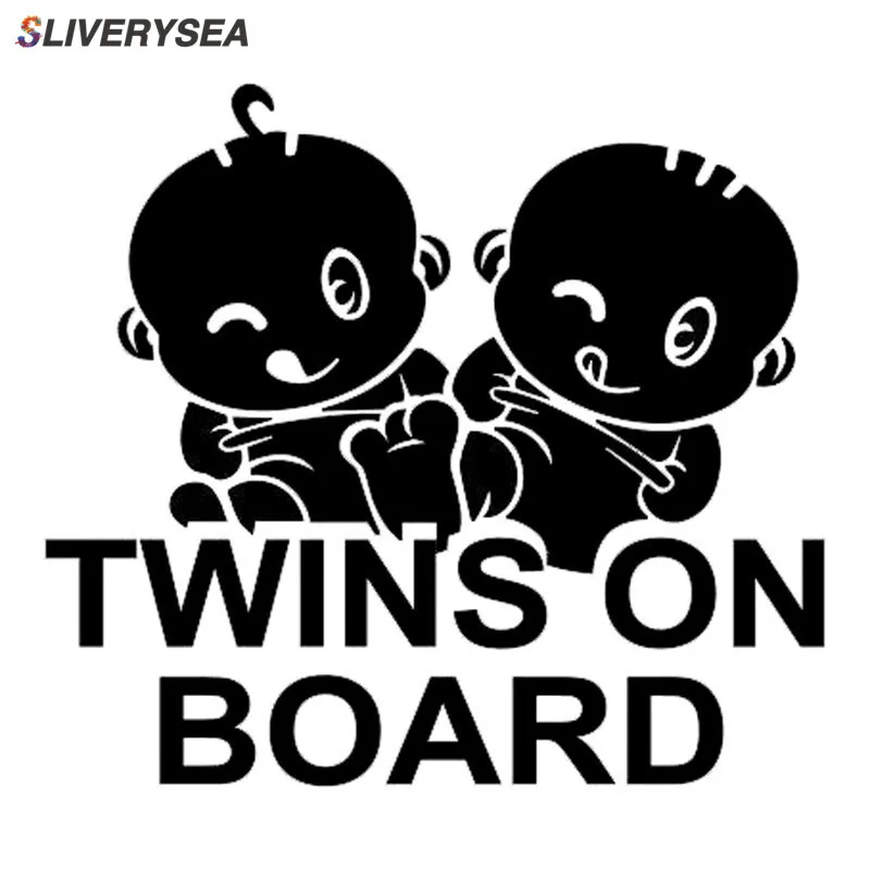 SLIVERYSEA Car-styling Stickers TWINS ON BOARD Car Stickers Motorcycle Car Accessories Full Body Car Sticker #B1067
SLIVERYSEA Car-styling Stickers TWINS ON BOARD Car Stickers Motorcycle Car Accessories Full Body Car Sticker #B1067