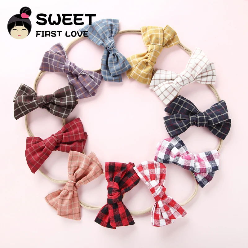 1PCS Plaid Bow Hair Band Cute Nylon Headband For Children Girls Kids Stretch Elestic Headwear Hair Accessories Soft Headbands
1PCS Plaid Bow Hair Band Cute Nylon Headband For Children Girls Kids Stretch Elestic Headwear Hair Accessories Soft Headbands