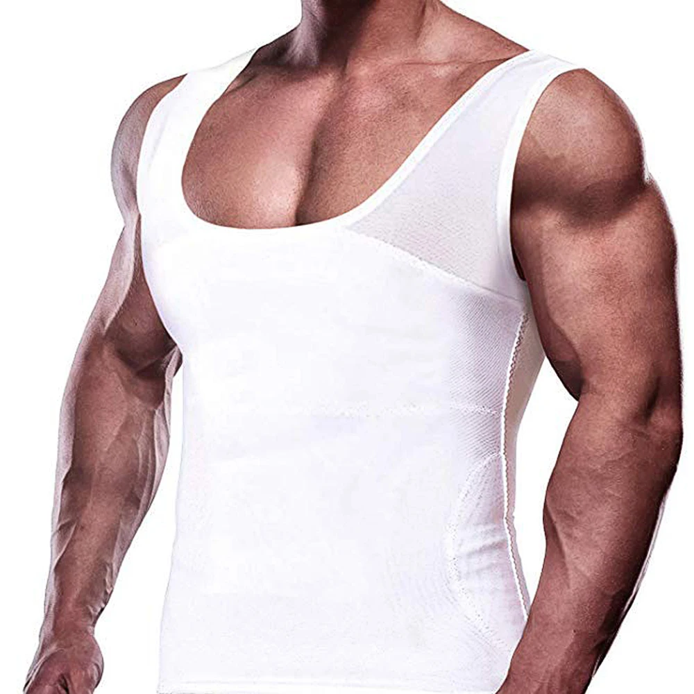 Men's Elastic Sculpting Vest Thermal Compression Slim Compression Muscle Tank Shapewear for Men
Men's Elastic Sculpting Vest Thermal Compression Slim Compression Muscle Tank Shapewear for Men